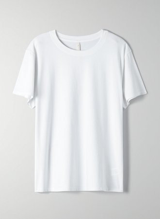 The Group by Babaton FOUNDATION BF T-SHIRT | Aritzia INTL white