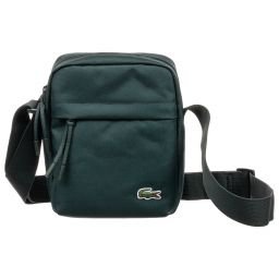 Lacoste - Boys Green Logo Bag (22cm) | Childrensalon