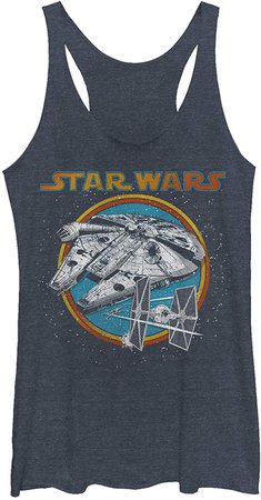 Amazon.com: Star Wars Women's Galactic Ship Journey Racerback Tank Top: Clothing
