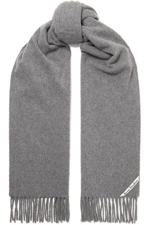 Acne Studios | Canada fringed wool scarf | NET-A-PORTER.COM