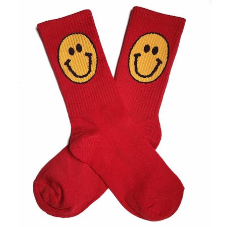SMILEY - RED – Teen Hearts Clothing - STAY WEIRD