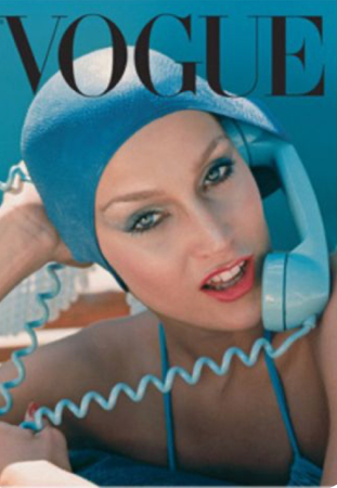 blue vogue magazine