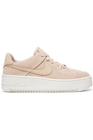 Nike | Nike Air Force 1 suede sneakers | NET-A-PORTER.COM