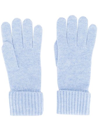 N.peal Ribbed Knit Gloves
