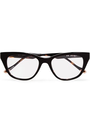 Le Specs | Chimera square-frame tortoiseshell acetate optical glasses | NET-A-PORTER.COM