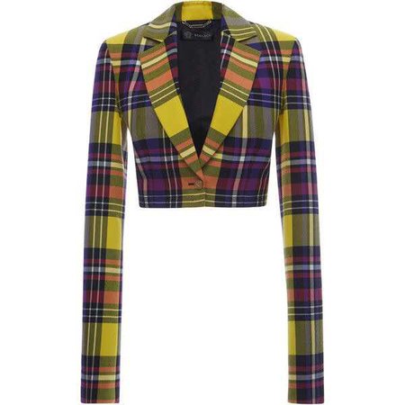 Cropped Tartan Jacket | Moda Operandi ($2,195)