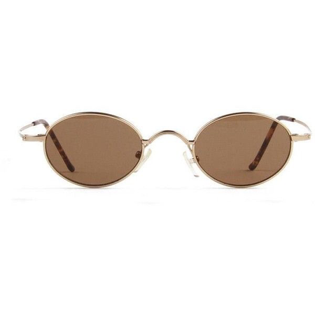 light brown vintage sunglasses