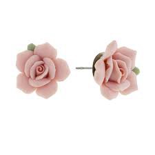 rose stud earrings - Google Search