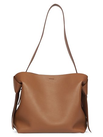 Shop Acne Studios Musubi Midi Leather Shoulder Bag | Saks Fifth Avenue