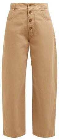 Toledo High Rise Jeans - Womens - Camel