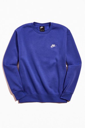 Nike Sportswear Club Fleece Crew Neck Sweatshirt | Urban Outfitters