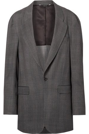 R13 | Ragged oversized checked wool blazer | NET-A-PORTER.COM