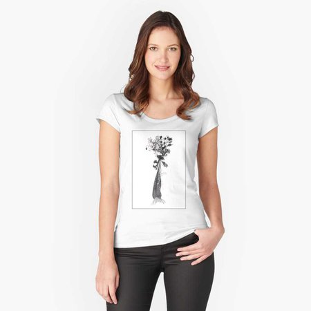 "Imaginary Tree" Women's Fitted Scoop T-Shirt by jenesa1squo1 | Redbubble