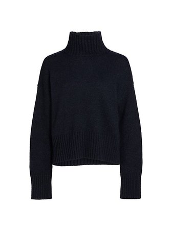Shop Frame Swingy Turtleneck Sweater | Saks Fifth Avenue