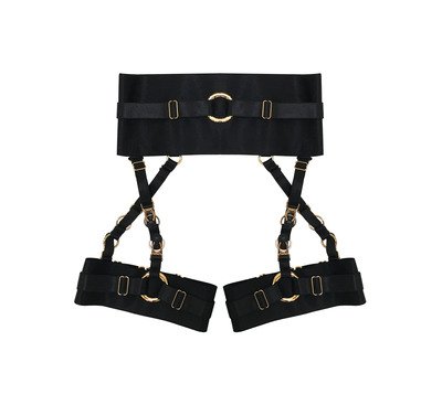 Fenti Garter Belt ( Black + Gold ) · CREEPYYEHA · Online Store Powered by Storenvy
