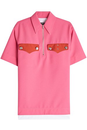Polo Shirt with Embossed Buttons Gr. IT 44