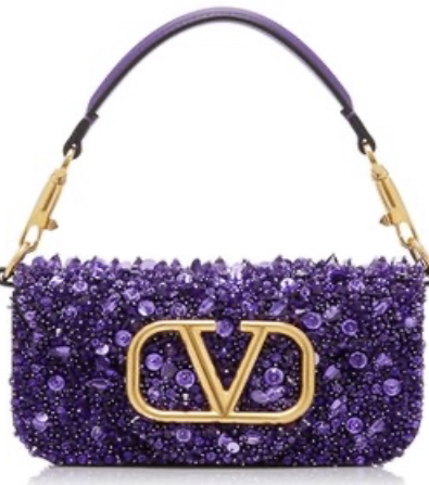 purple Valentino purse