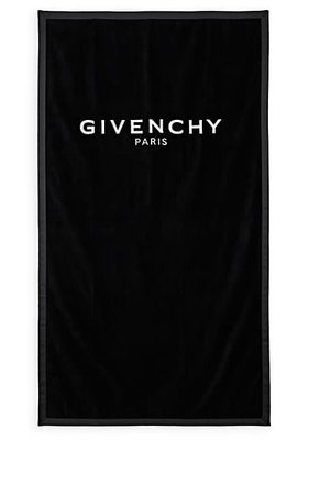 Givenchy Logo-Embroidered Cotton Beach Towel | Barneys New York