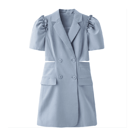 Hollow Suit Chiffon Design Dress – LEDIN
