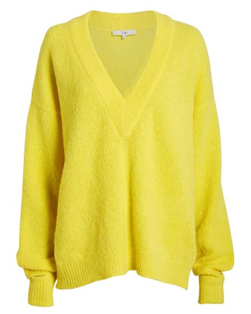 Airy Alpaca V-Neck Sweater