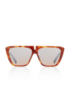 Oversized Acetate Square-Frame Sunglasses by Givenchy | Moda Operandi