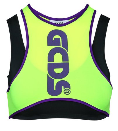 GCDS crop top / sports bra