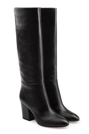 Leather Knee Boots Gr. IT 40