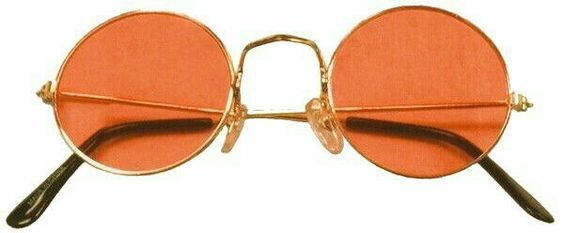 orange circle sunglasses