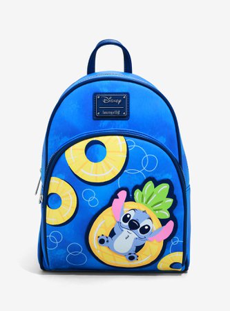 Loungefly Disney Lilo & Stitch Pineapple Floaty Mini Backpack