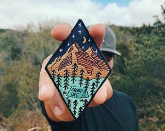 camp life patch