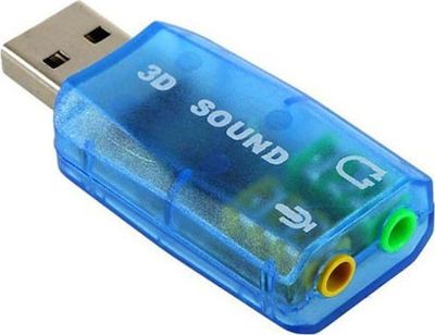 Εξωτερική κάρτα ήχου 7.1 USB to Jack 3.5 για PC/MAC/Linux | Skroutz.gr