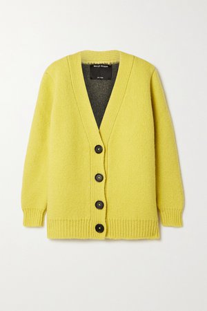 Yellow Wool cardigan | Meryll Rogge | NET-A-PORTER