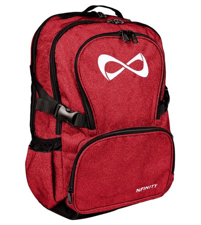 red cheer bag
