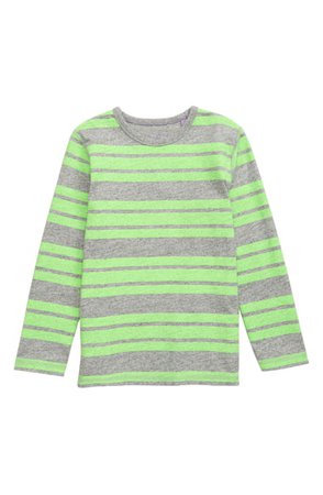 Mini Boden Stripe Long Sleeve T-Shirt (Toddler, Little Boy & Big Boy) | Nordstrom