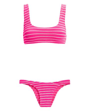 Malibu Pink Stripe Bikini