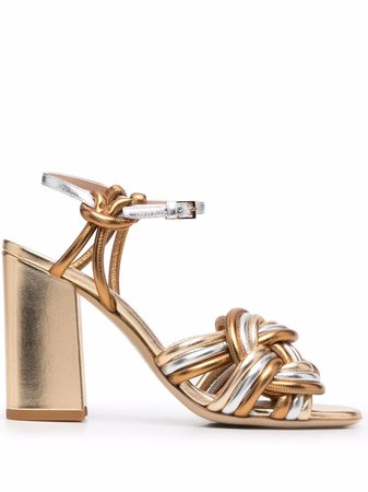 ETRO Braided high-heel Sandals - Farfetch