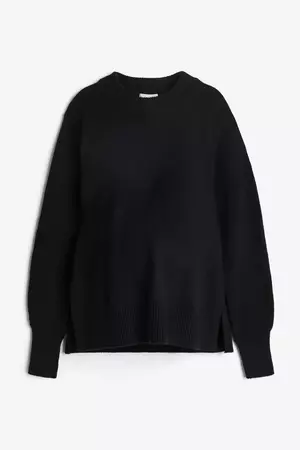MAMA Before & After Sweater - Black - Ladies | H&M CA
