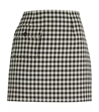 Claudie Pierlot Check Mini Skirt | Harrods US