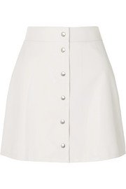 Dion Lee | Asymmetric crepe mini wrap skirt | NET-A-PORTER.COM