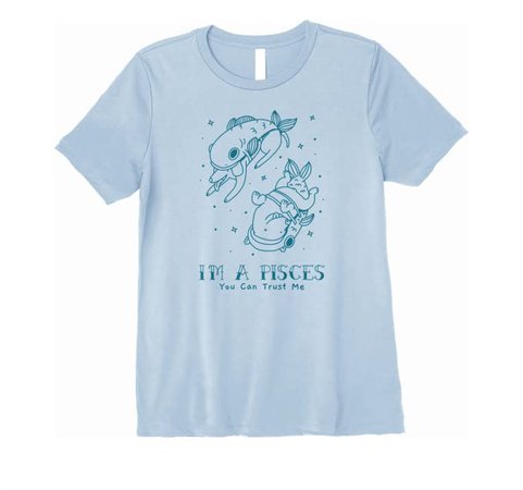 Amazon.com: Pisces Zodiac Astrology Star Sign Graphic Gift Idea Premium T-Shirt: Clothing