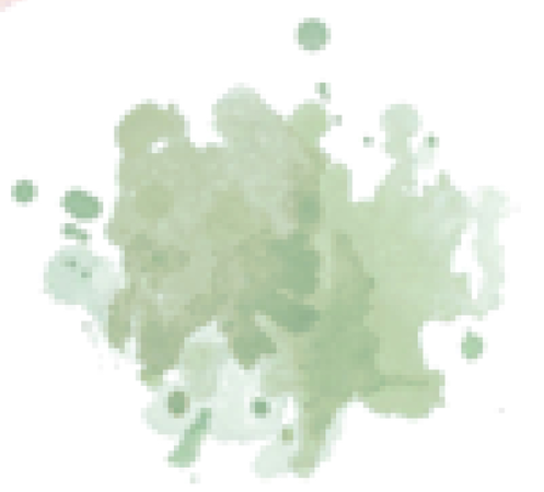 green paint splatter