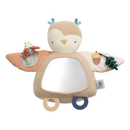Sebra - Blinky Owl Toy - Beige | Smallable