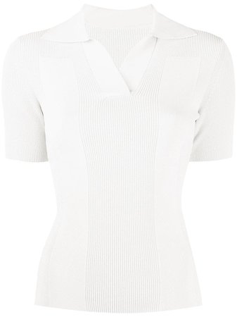 Jacquemus Polo Open Back Knitted Top - Farfetch