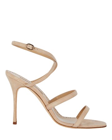 Bacca Suede Strappy Sandals