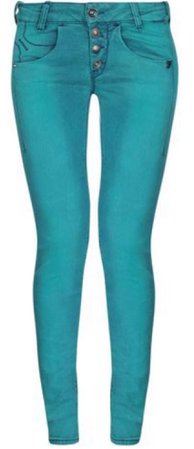 Turquoise Jeans