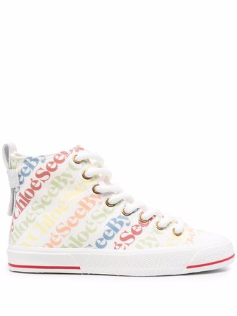 See By Chloé Aryana high-top Sneakers - Farfetch