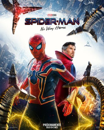 'Spider-Man: No Way Home' lanza otro póster y confirma el nuevo tráiler - eCartelera