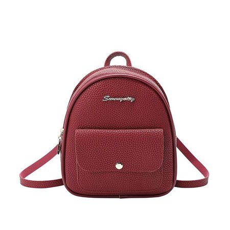 Mini Backpack Women PU Leather Shoulder Bag For Teenage Girls Kids Multi-Function Small Backpack Female Ladies Phone Pouch Pack - Google Search