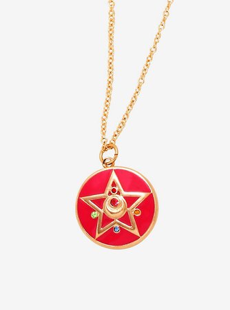 Sailor Moon Crystal Star Compact Necklace - BoxLunch Exclusive