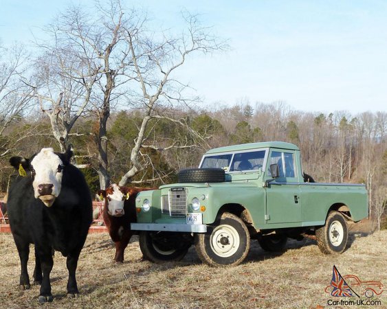 Land Rover Series 3 pick up truck car